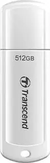 USB Transcend JetFlash 730, 512GB, USB 3.2, e zezë