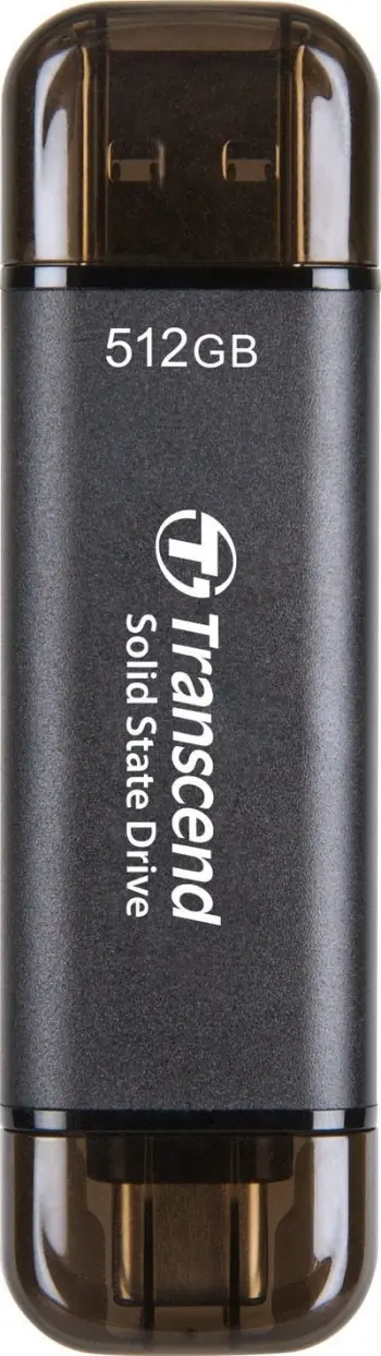 SSD i jashtëm Transcend ESD310C 512GB, USB 10Gbps, Type-C/A, zi