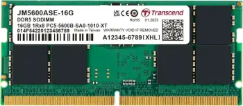 RAM Memorje Transcend JetRAM JM5600ASE-16G, 16GB, DDR5, SO-DIMM, 5600MHz