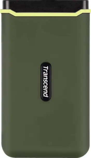 SSD Transcend ESD380C, 500 GB, USB Type-C, USB 3.2 Gen 2x2, Gjelbër