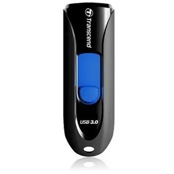 USB Pendrive Transcend JetFlash 790, 16 GB, USB 3.2, e zezë