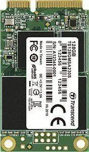 Disk SSD Transcend 230S, 128GB, mSATA SATA III