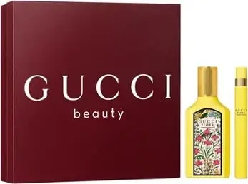 Set Eau de Parfum Gucci Flora Gorgeous Orchid, 50ml+ 10ml