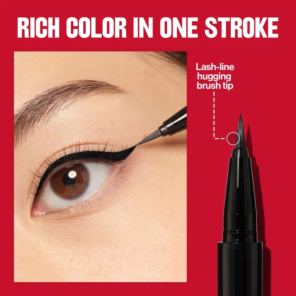 Penel për sy Revlon ColorStyle Sharp Line, 1.2ml, Blackest Black - 4