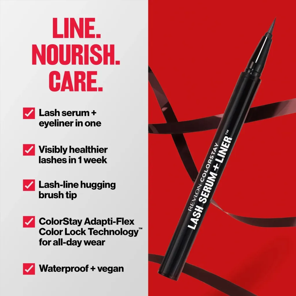Penel për sy Revlon ColorStyle Sharp Line, 1.2ml, Blackest Black - 5