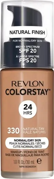Krem pudër Revlon ColorStay Normal / Dry Skin, 330 Natural Tan, 30ml