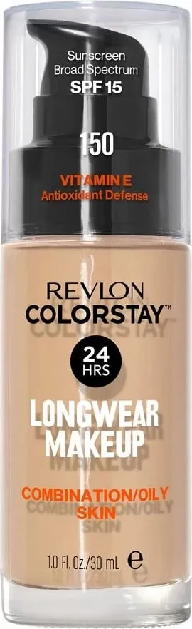 Krem pudër Revlon ColorStay Combination/Oily Skin, 150 Buff/Chamois, 30 ml - 1