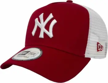 Kapelë Era York Yankees Clean A Frame Trucker, rrjetë, e kuqe e bardhë