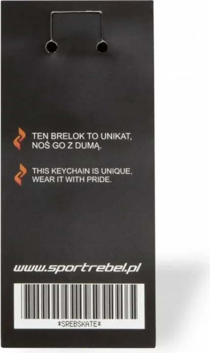 Varëse çelësash nga çeliku Sportrebel Skate, argjendtë - 3