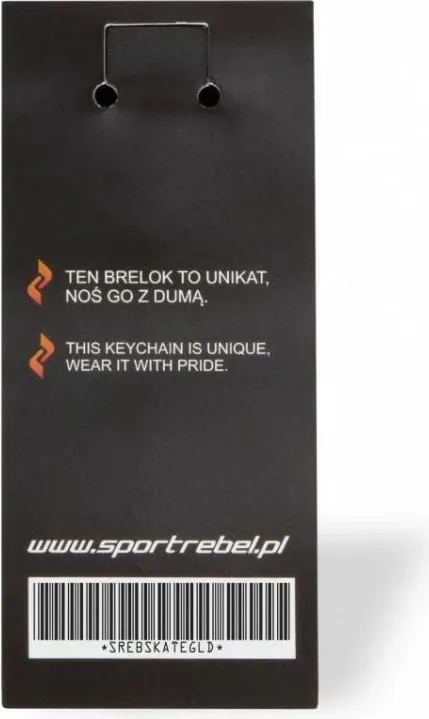 Varëse çelësash nga çeliku Sportrebel Skate, argjendtë - 6