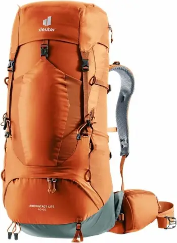 Çantë shpine trekking Deuter unisex, portokalli