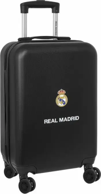 Valixhe kabinë Real Madrid 612357851, 55 x 34.5 x 20 cm, me rrota, shumëngjyrëshe