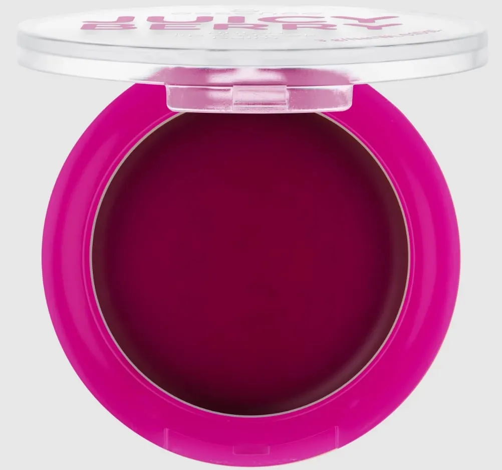 Balsam për buzë dhe faqe Essence Juicy Berry, 3 g - 2