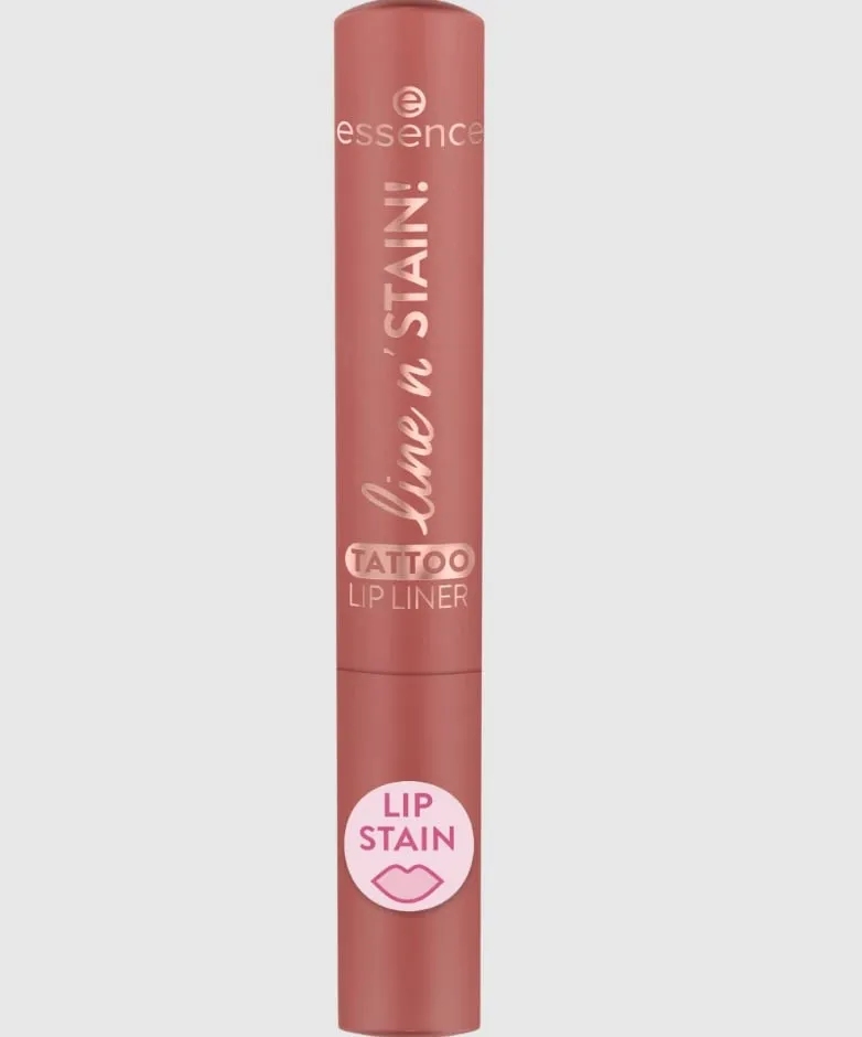 Ngjyrë për buzë Essence Line n' Stain Tattoo, 02 Must Have Brown, 2.5 ml - 2