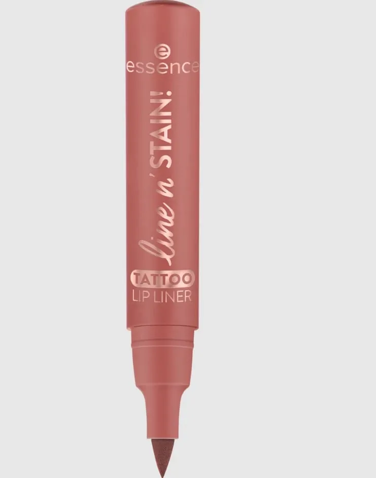 Ngjyrë për buzë Essence Line n' Stain Tattoo, 02 Must Have Brown, 2.5 ml - 3