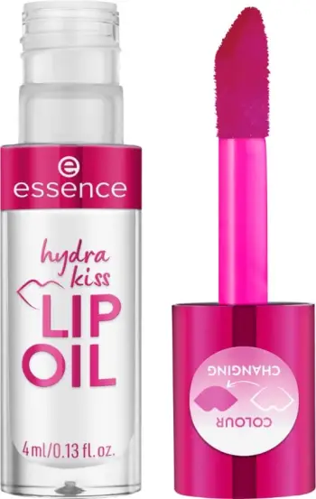 Vaj për buzë Essence Hydra Kiss, 06 Cranberry Is Back, 4 ml