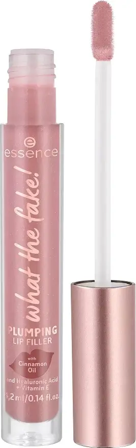 Lip gloss për femra Essence What The Fake! Lip Gloss for Lip Filling 02 Oh My Nude!, 4.2ml