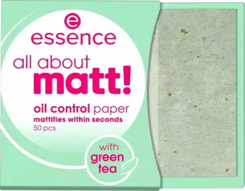 Letra për fytyrë matifikuese Essence All About Matt! për femra, 50 copë