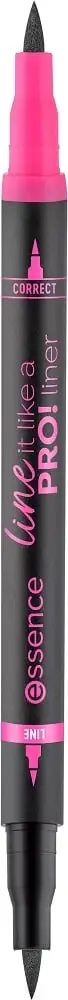 Penel për sy Essence Line It Like A Pro, 01 Black, 1.2 ml