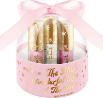Set Essence The Most Wonderful Kiss Lip Oil, 3 copë