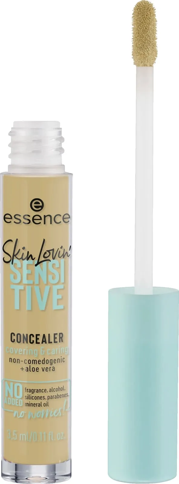 Korektor për grim Essence, Skin Lovin Sensitive, 25 Medium Olive, 3.5 ml - 2
