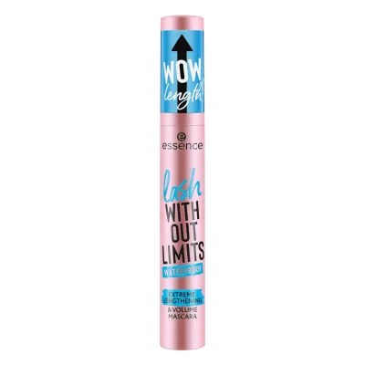 Maskarë Essence Lash Without Limits Extreme Lengthening & Volume, 03 Black Waterproof, 13 ml - 1