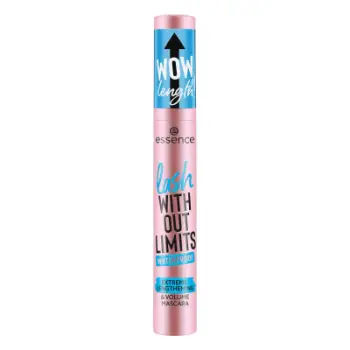 Maskarë Essence Lash Without Limits Extreme Lengthening & Volume, 03 Black Waterproof, 13 ml