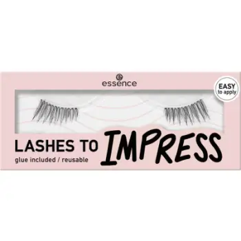 Qerpikë artificial Essence Lashes To Impress, 03 Half Lashes, 1 palë