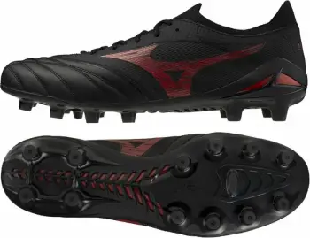 Atlete futbolli Mizuno për meshkuj/femra, të zeza/të kuqe