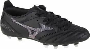 Këpucë futbolli Mizuno Morelia II Pro FG M P1GA241303, për bar natyral, për meshkuj, të zeza