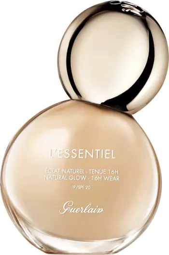 Fondatinë e lëngshme Guerlain L’Essentiel Natural Glow, SPF 20, 30ml, nuanca 00W Porcelain Warm