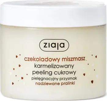Skrab trupi për femra Ziaja Caramelized Sugar Scrub Chocolate Mix 300ml