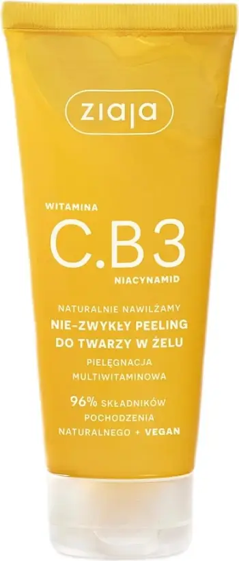 Peeling për fytyrë Ziaja Vitamin C.B3 - Unusual Gel Face Peel për femra, 100ml