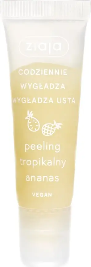 Scrub për buzë Ziaja Tropical Pineapple për femra, 12ml
