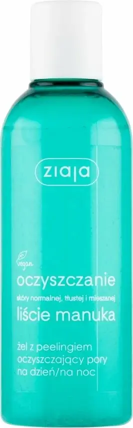 Xhel pastrues për fytyrë Ziaja Manuka Leaves për femra 200ml
