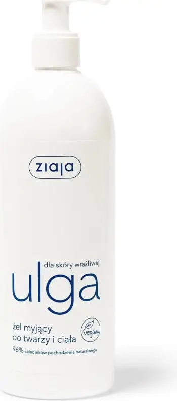 Xhel pastrues për fytyrë dhe trup Ziaja Relief for Sensitive Skin për femra 400ml