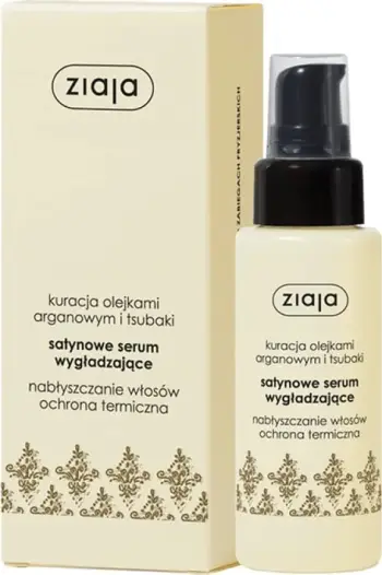 Serum për flokë Ziaja Argan Satin Hair Smoothing për femra 50ml