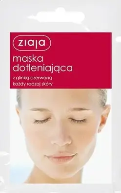 Maskë për fytyrë Ziaja Oxygenating me argjilë të kuqe për femra 7ml