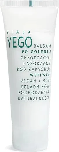 Balsam pas rrojes Ziaja Yego Vetiver, efekt ftohës qetësues, 80ml - 1