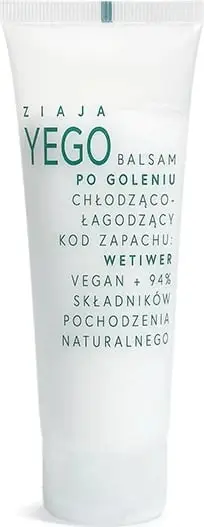 Balsam pas rrojes Ziaja Yego Vetiver, efekt ftohës qetësues, 80ml