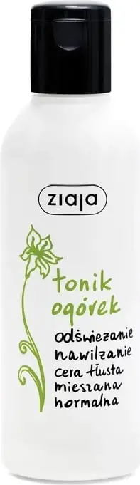 Tonik për fytyrë Ziaja me kastravec për femra 200ml