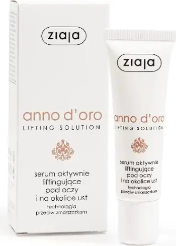 Serum për sy dhe buzë Ziaja Anno D'oro Lifting Solution 40+ për femra, 30ml