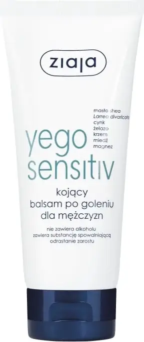 Balsam pas rruajtjes për meshkuj Ziaja Yego Sensitiv 75ml