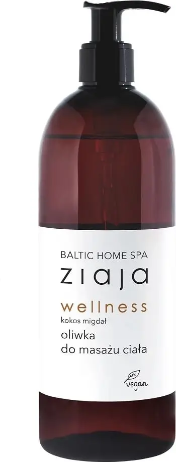 Vaj për masazh trupi Ziaja Baltic Home Spa Wellness për femra kokos & bajame 490ml