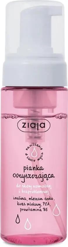 Shkumë pastruese për fytyrë Ziaja Normal Skin Cleansing Foam për femra 150ml
