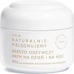 Krem dite dhe nate Ziaja Naturally We Care, shumë ushqyes, 50 ml