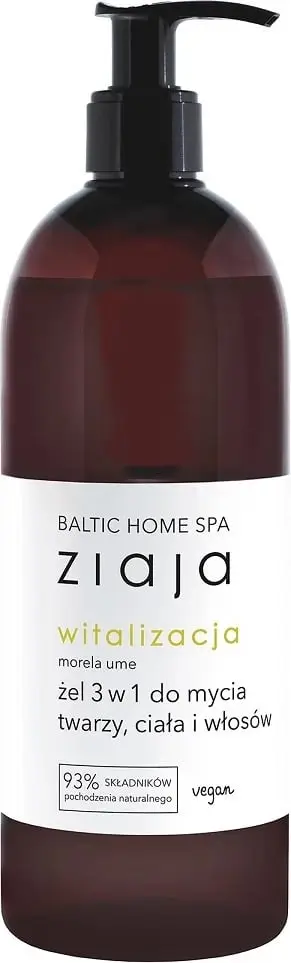 Xhel larës Ziaja Baltic Home SPA, 3 në 1, 500ml