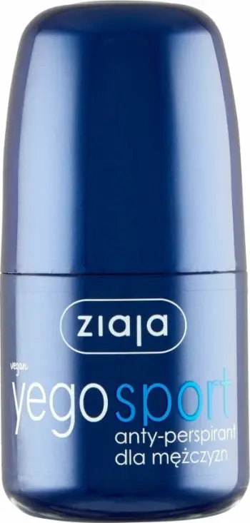 Deodorant për meshkuj Ziaja Yego Antiperspirant Roll-on Sport, 60 ml