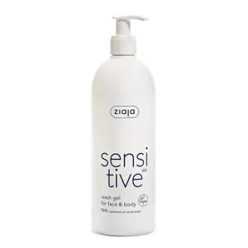 Xhel pastrues fytyre dhe trupi per lekure te ndjeshme Ziaja, 400 ml