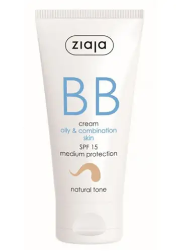 Krem BB Ziaja SPF 15 Light Tone, 50 ml